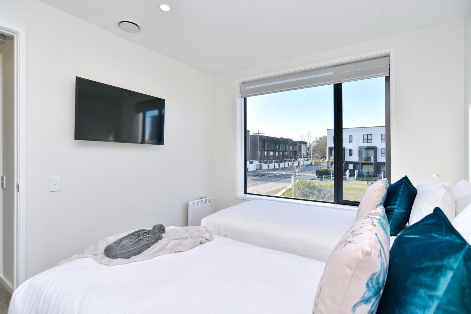 Hereford St Apartment - Christchurch Holiday Homes ภายนอก รูปภาพ