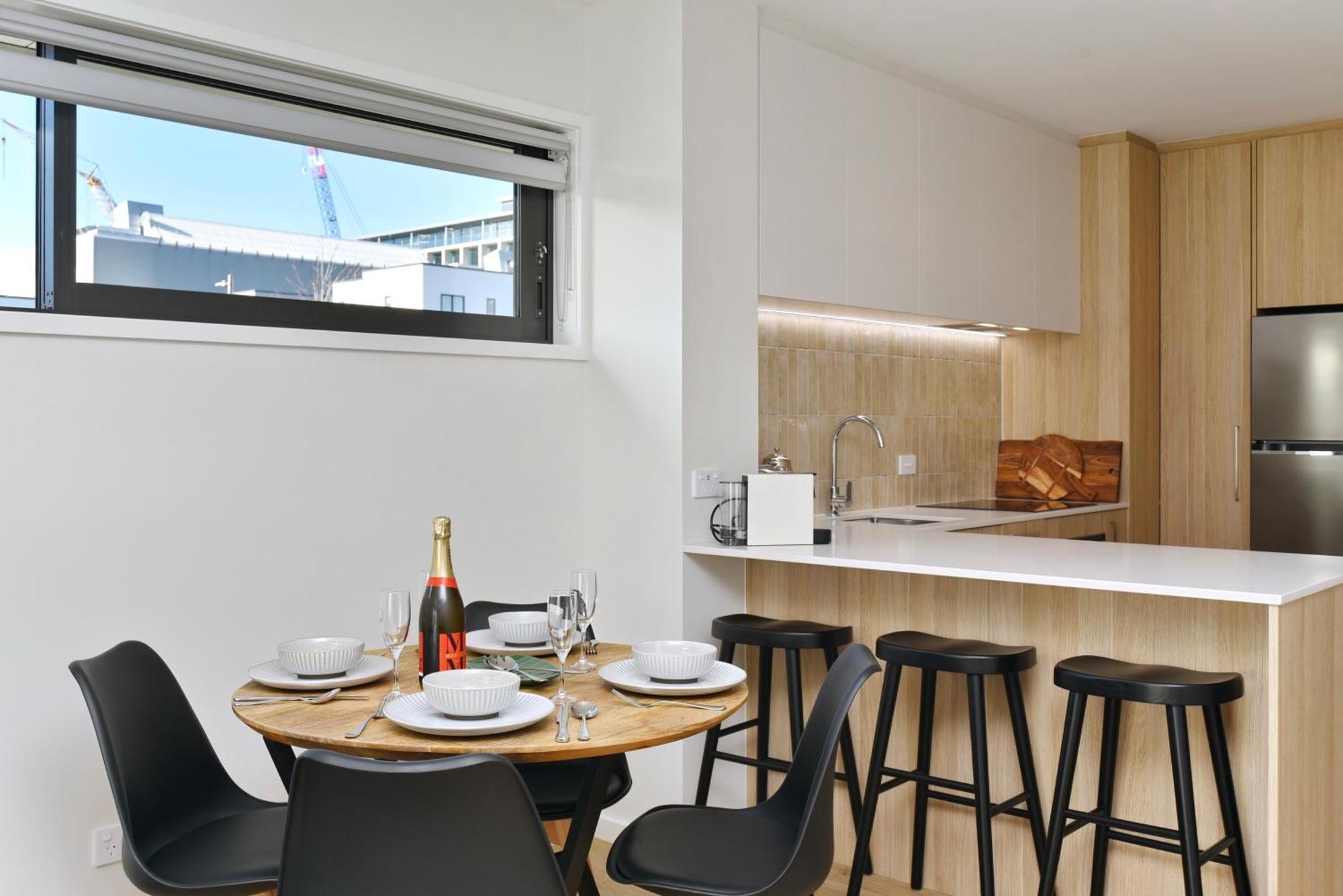 Hereford St Apartment - Christchurch Holiday Homes ภายนอก รูปภาพ
